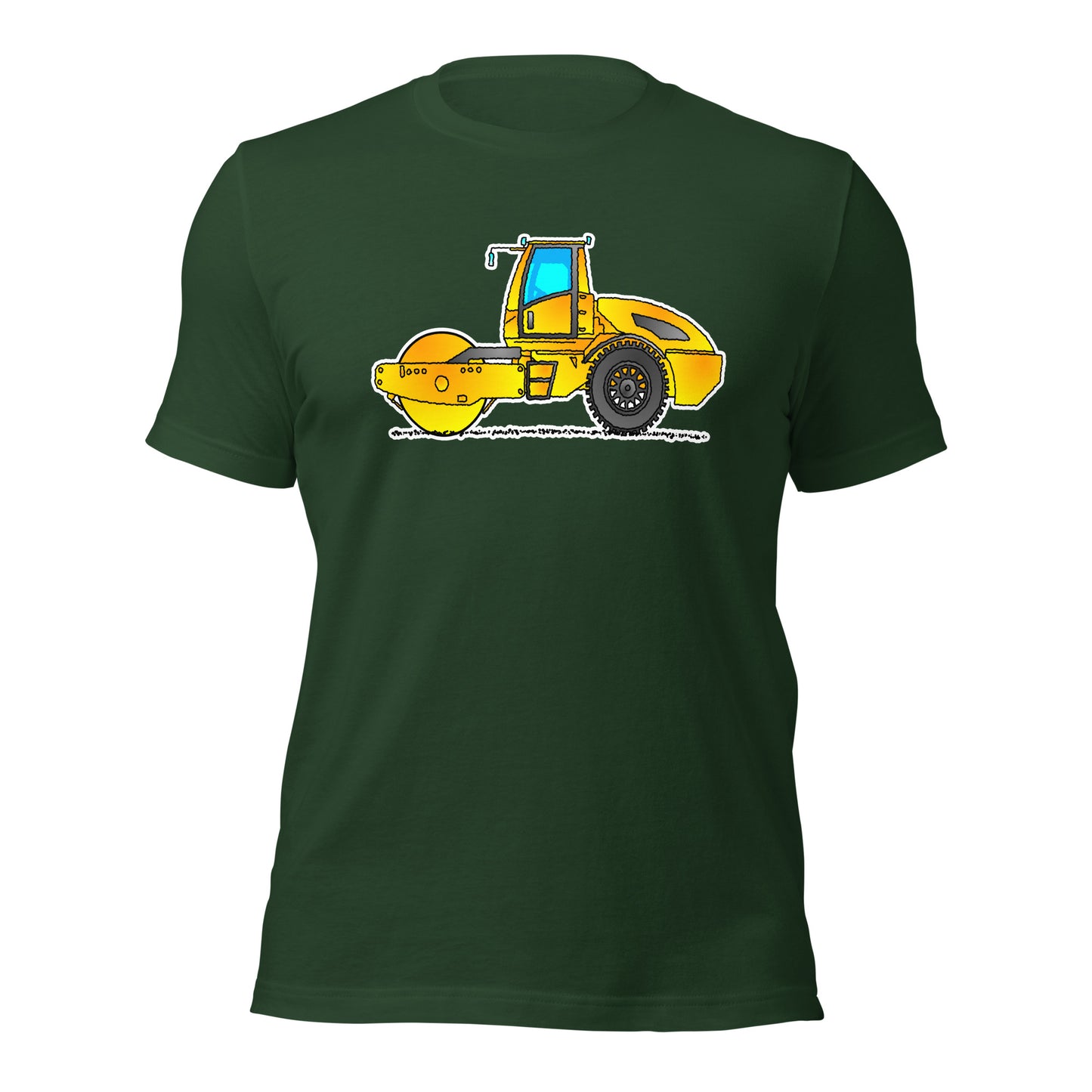 Road Roller T-Shirt, Adult AT016