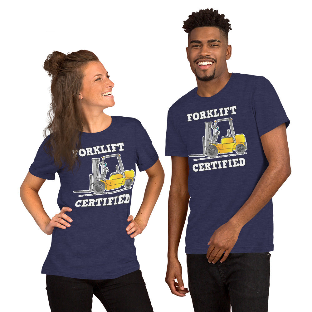 Forklift Certified T-Shirt, Adult