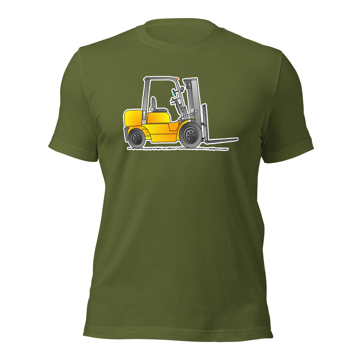 Forklift Truck T-Shirt, Adult AT008