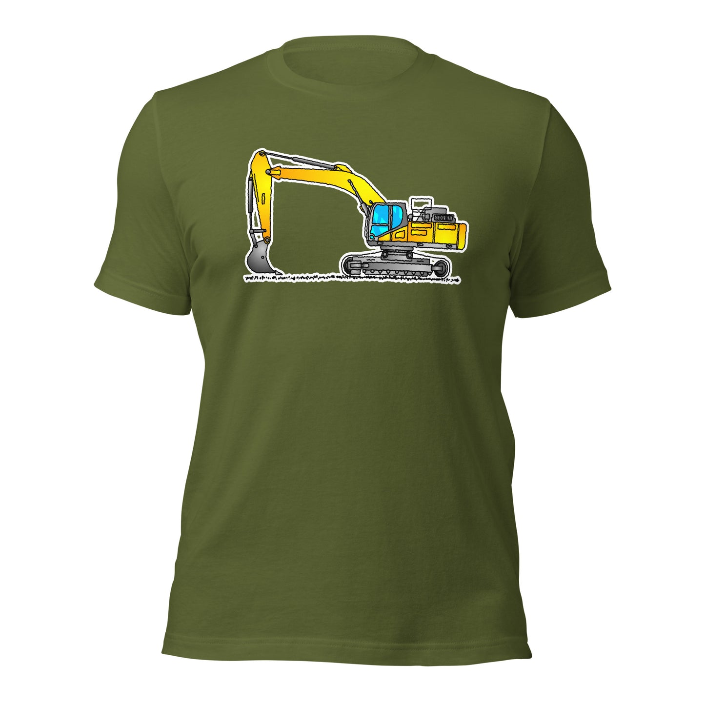 Excavator T-Shirt, Adult AT009