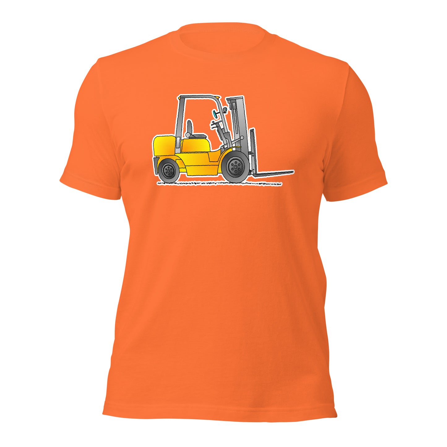 Forklift Truck T-Shirt, Adult AT008