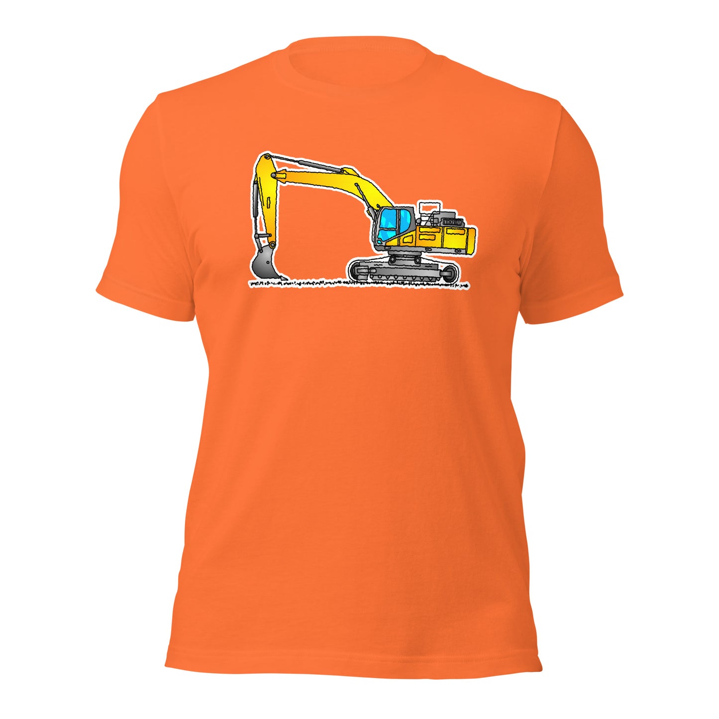 Excavator T-Shirt, Adult AT009