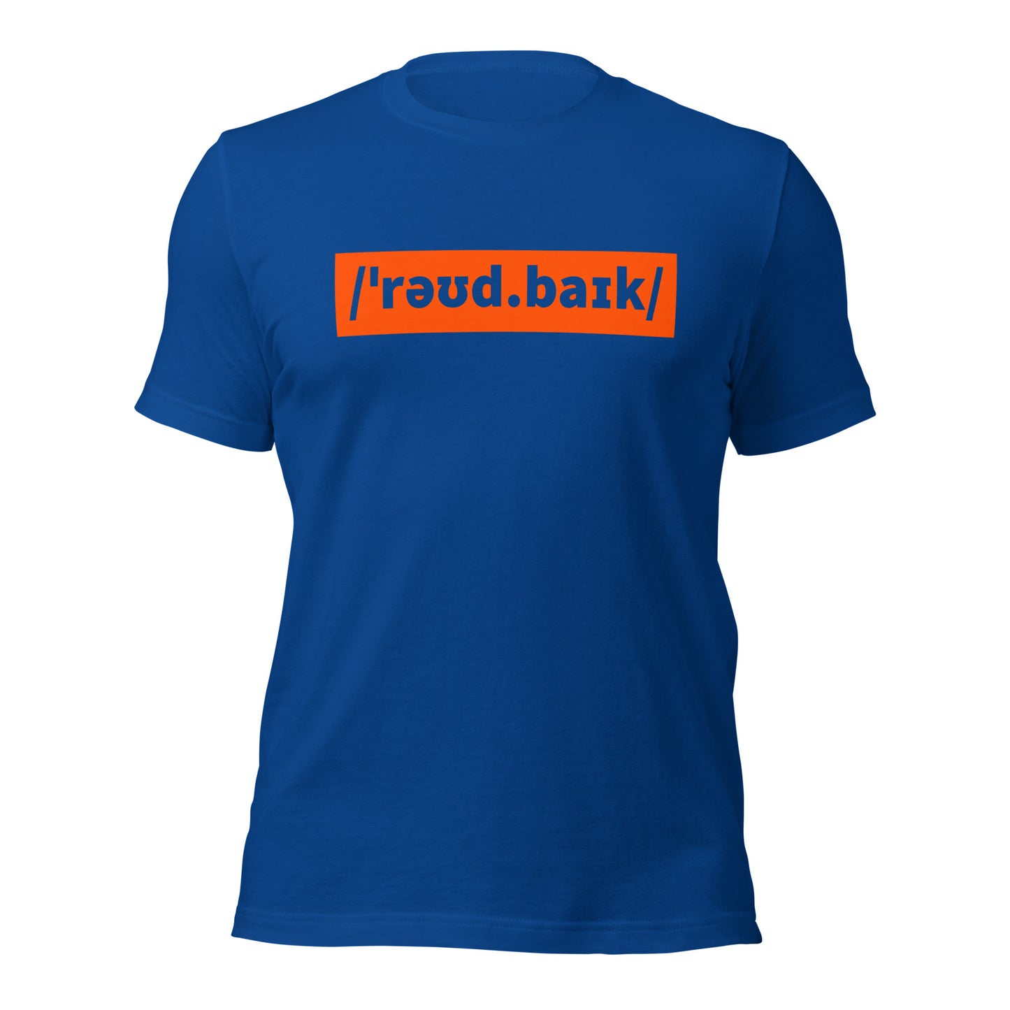 Road Bike Bicycle Cyclist T-Shirt, Adult, Phonetic Spelling