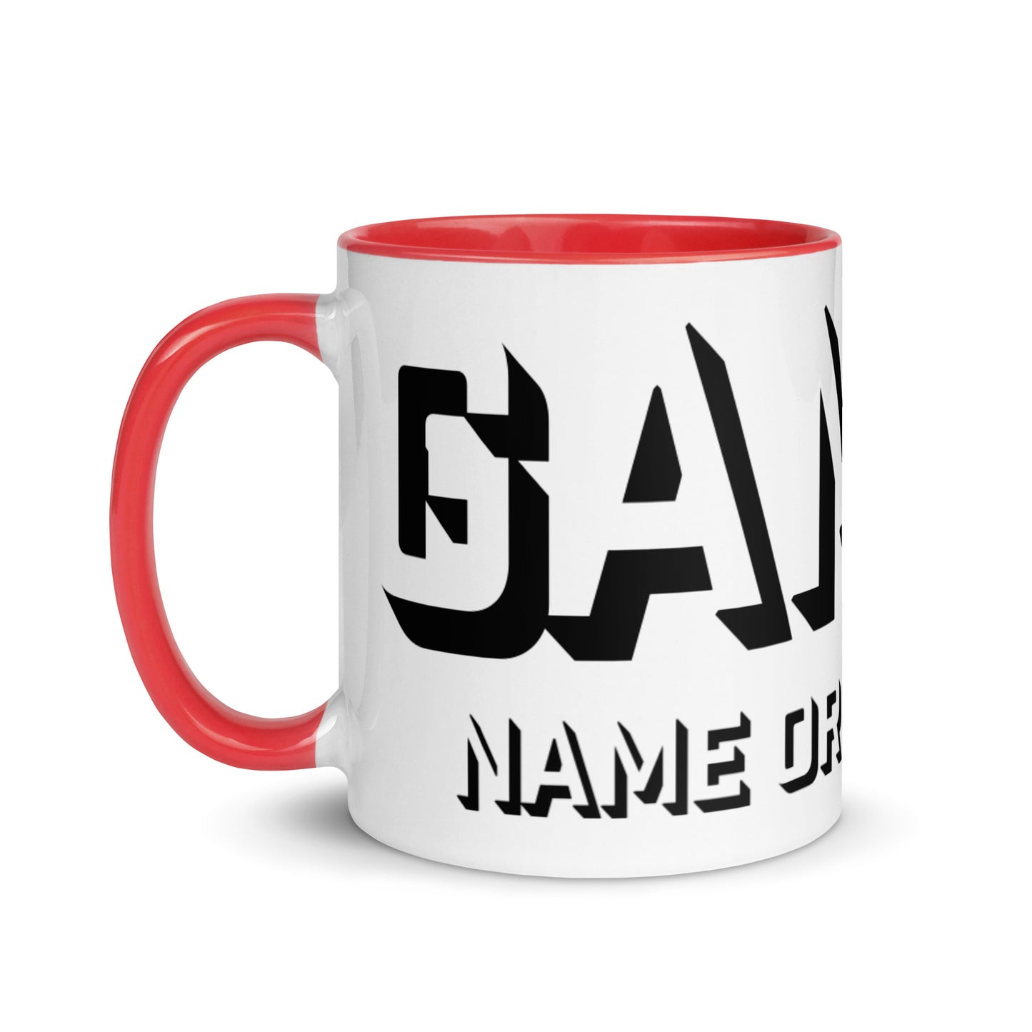 Gamer Mug, Personalized, 6 Colors M034