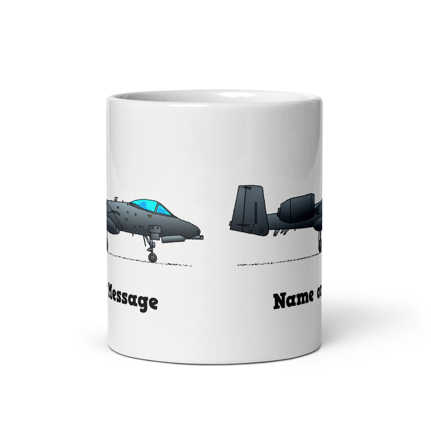 A-10 Thunderbolt Mug, Personalized M015