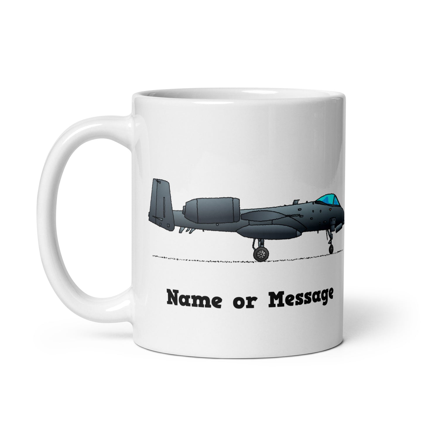 A-10 Thunderbolt Mug, Personalized M015