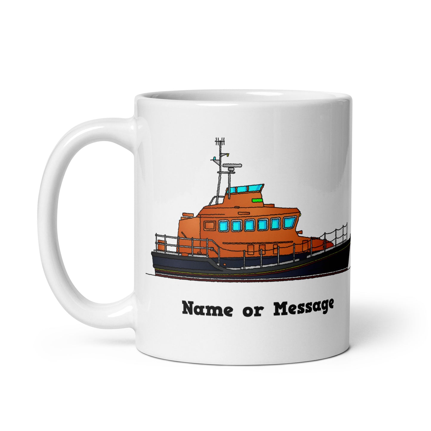 Personalized RNLI Lifeboat Mug