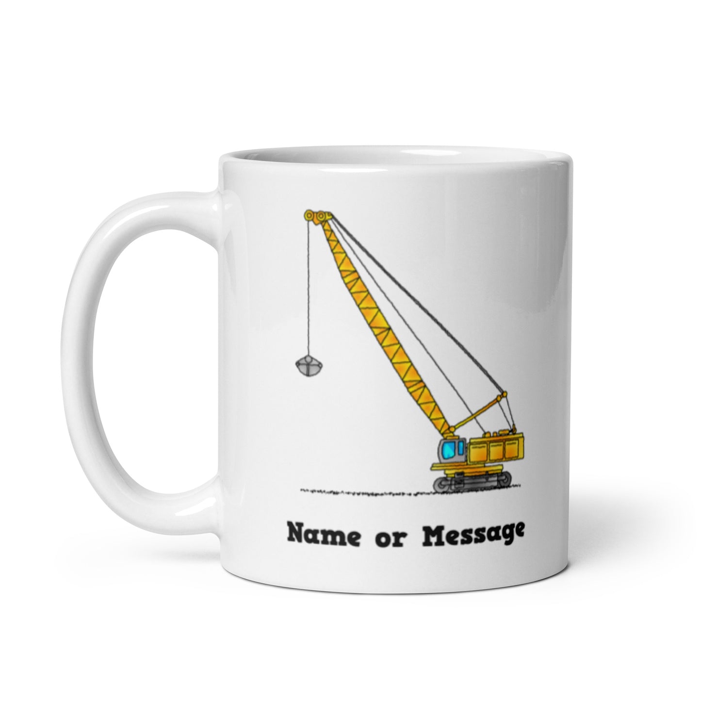 Personalized Crane Mug