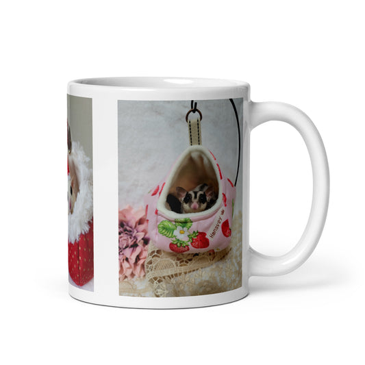 Hamster Mug, Hedgehog Mug. Handmade Haridome Sleeping Bag for Small Animals