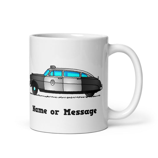Personalized Classic American Police Vehicle Mug