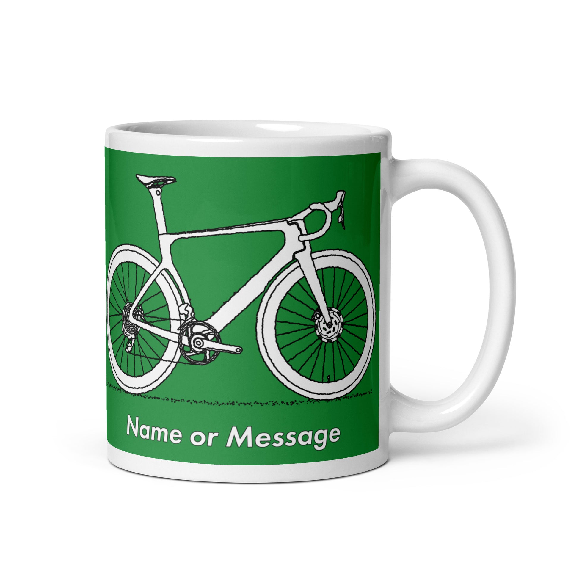 Sir Velo Bicycle Mug – Custom Cyclist Coffee Cup – The Magic Crayons