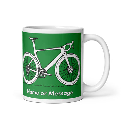 Sir Velo Bicycle Mug – Custom Cyclist Coffee Cup