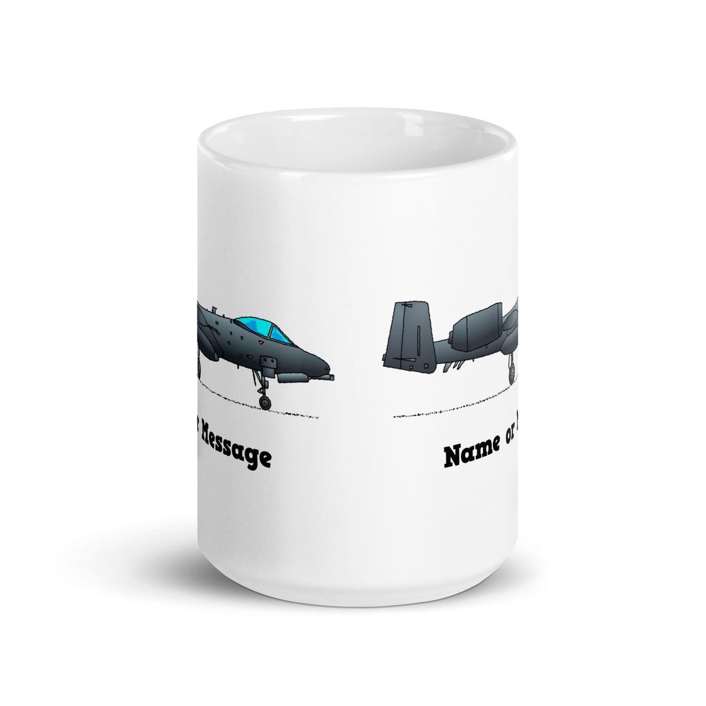 A-10 Thunderbolt Mug, Personalized M015