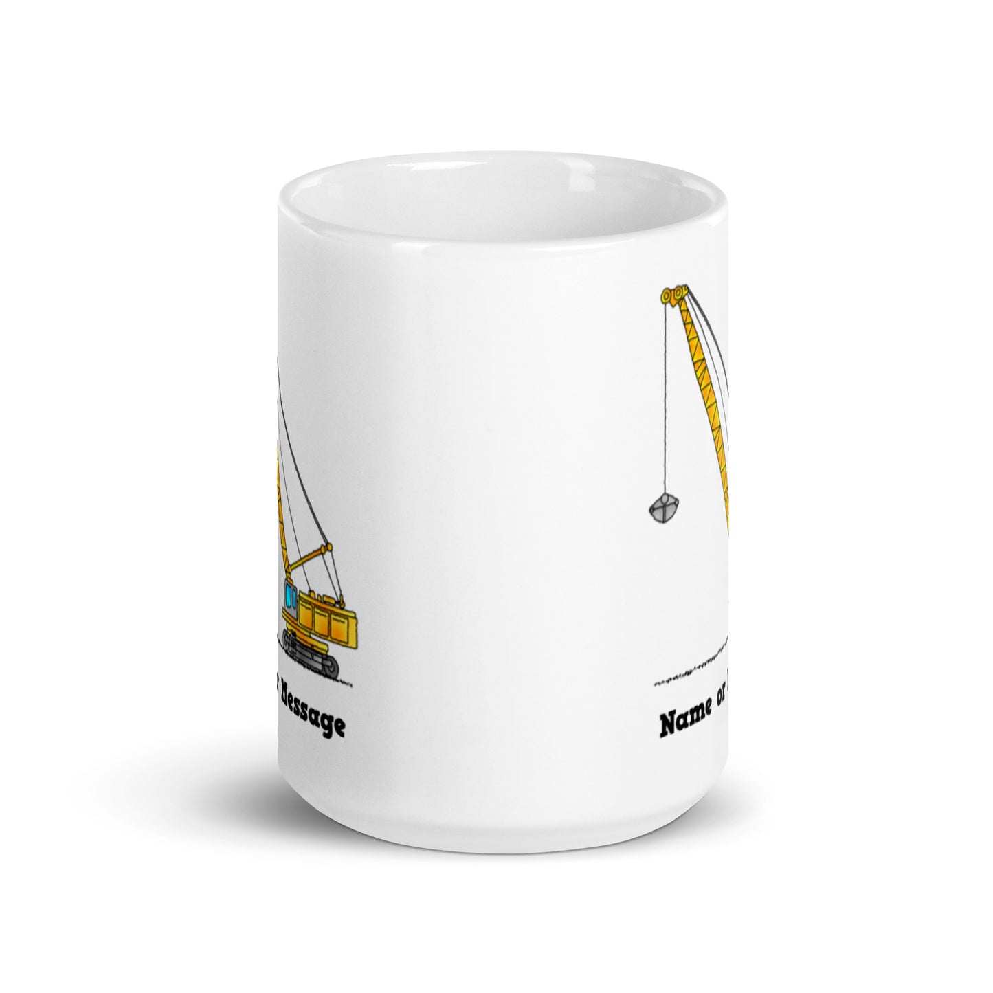 Personalized Crane Mug