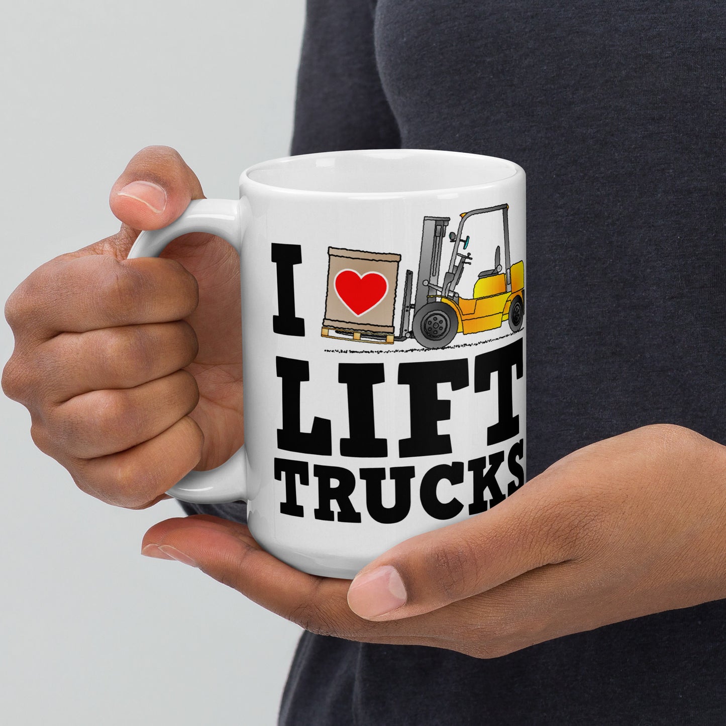 I Love Forklift Trucks Mug M044