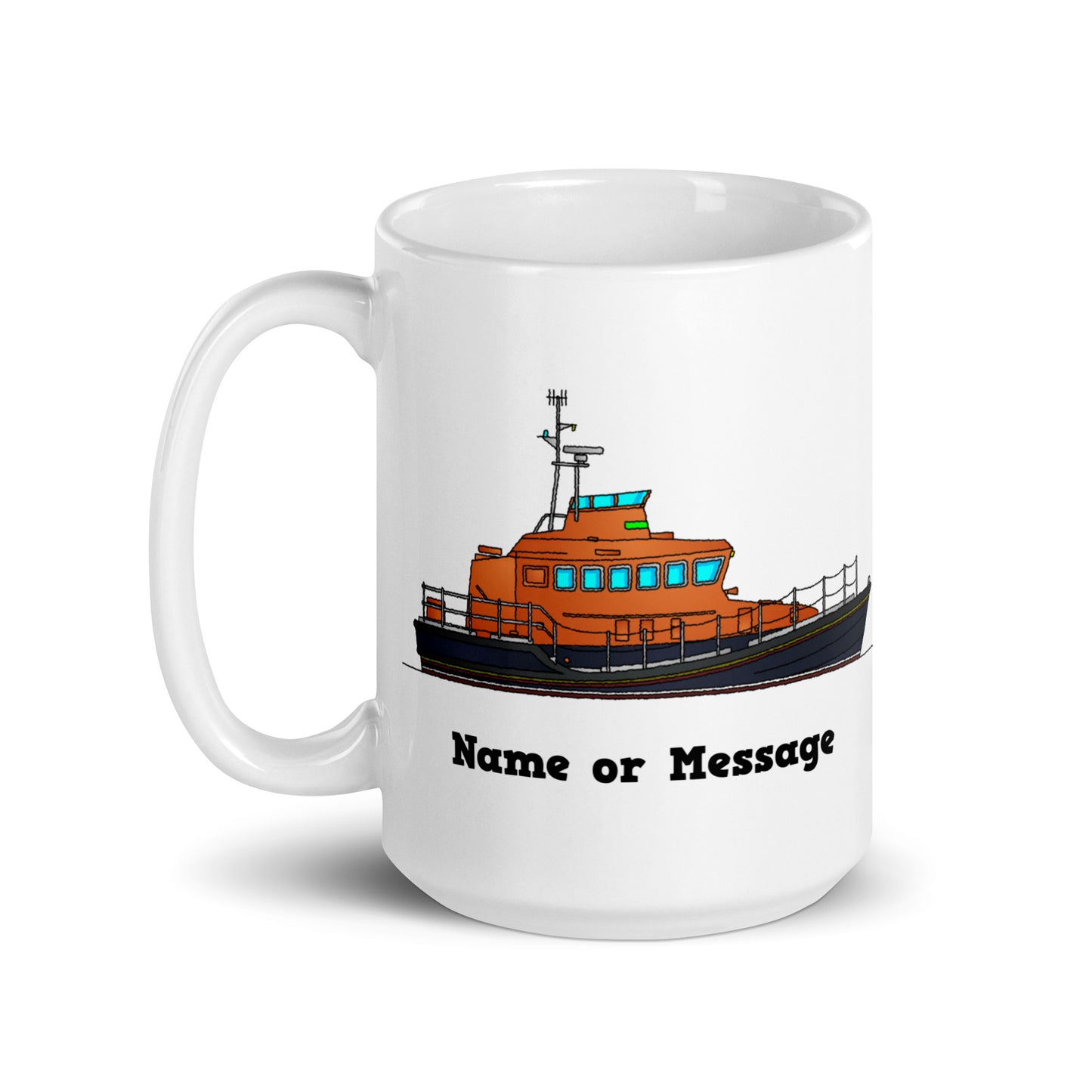 Personalized RNLI Lifeboat Mug