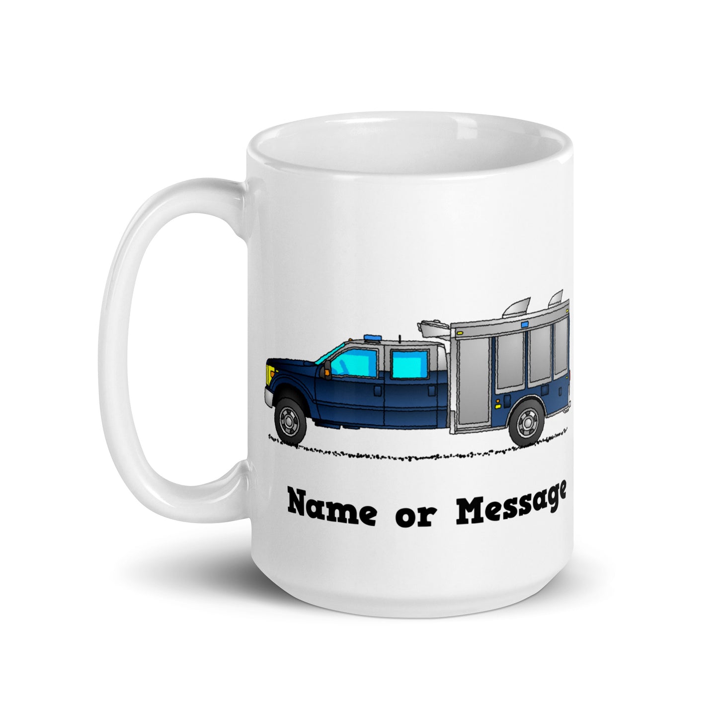 Personalized Police K9 Units Car Mug