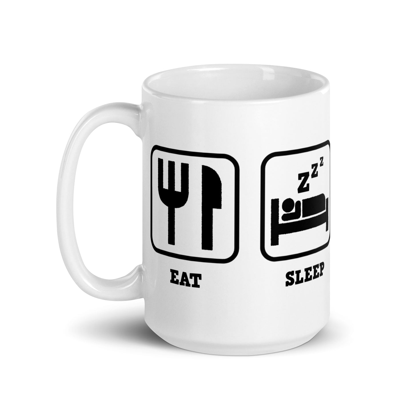 Eat Sleep Forklift Repeat Mug