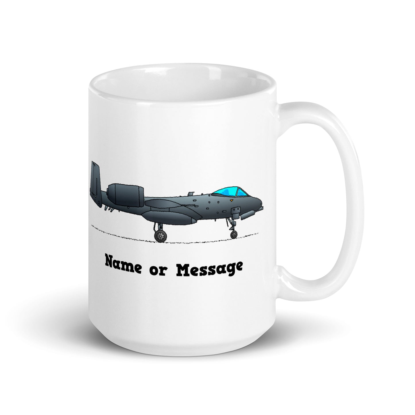 A-10 Thunderbolt Mug, Personalized M015