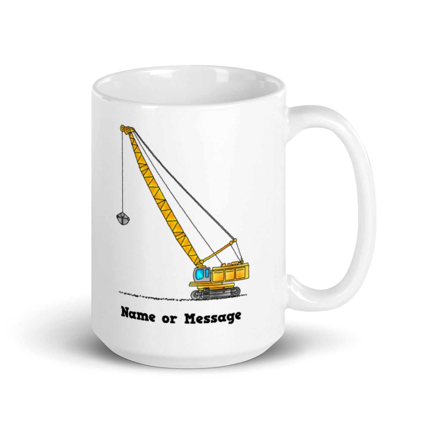 Personalized Crane Mug