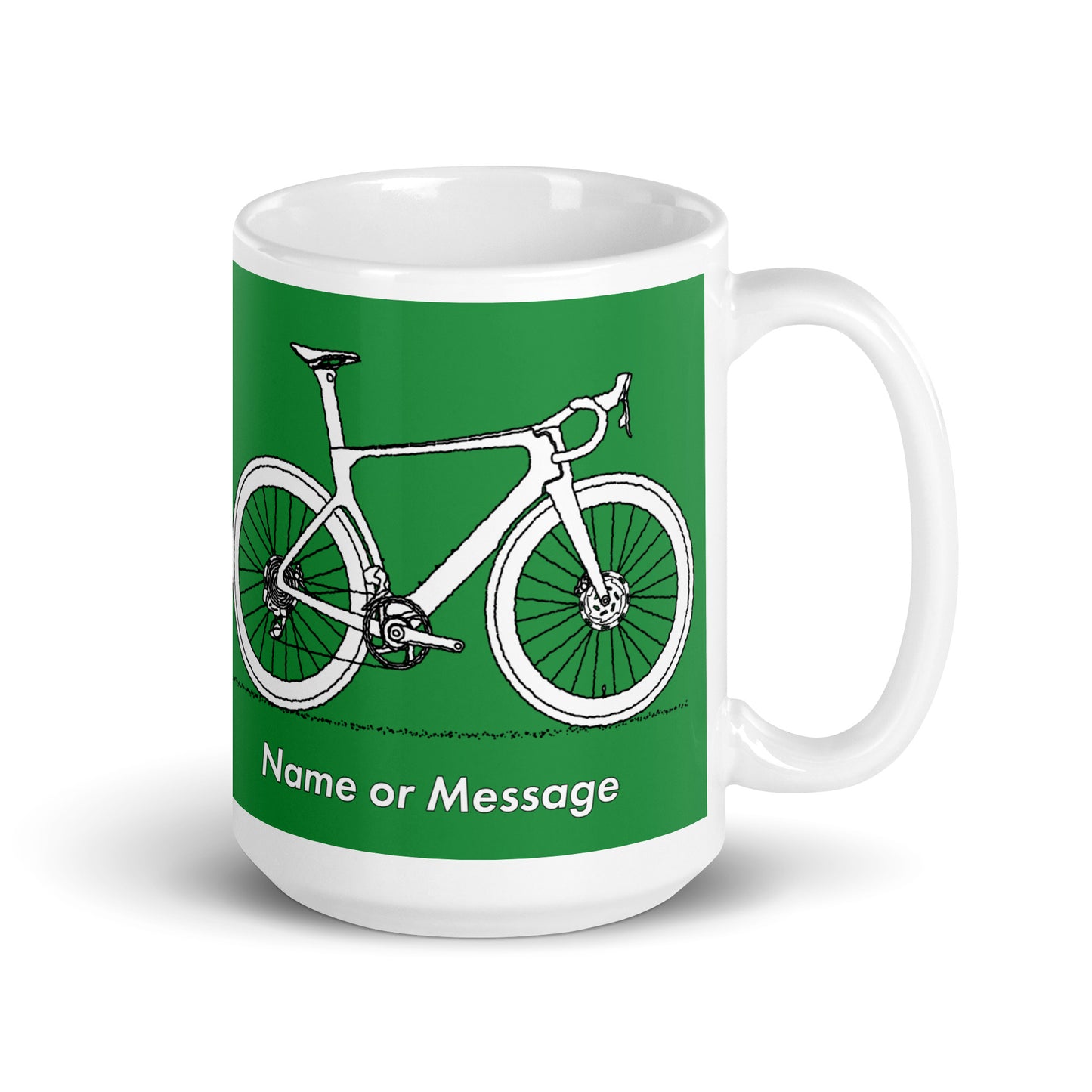Sir Velo Bicycle Mug – Custom Cyclist Coffee Cup
