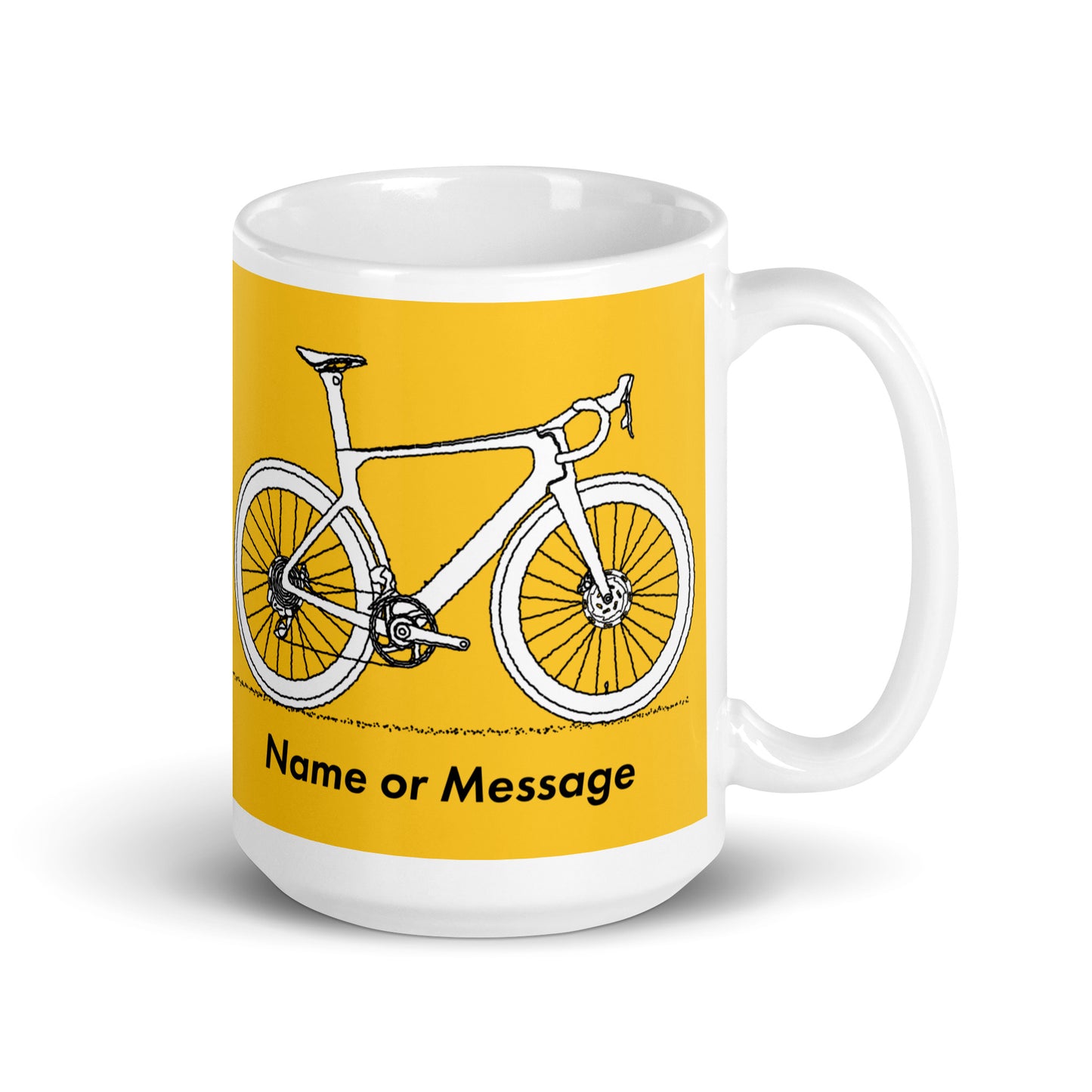 Sir Velo Bicycle Mug – Custom Cyclist Coffee Cup