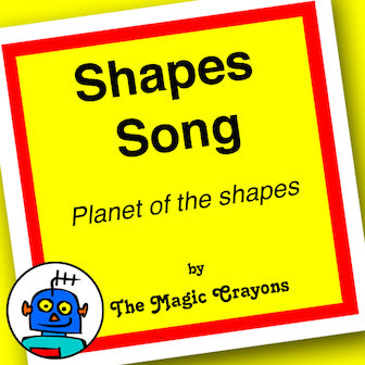 Planet Of The Shapes. English Song about Shapes