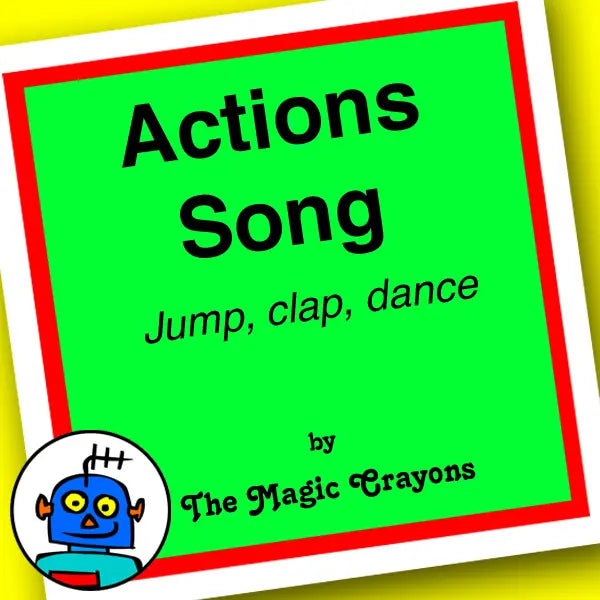 Jumping Clap Dance. English Actions Song