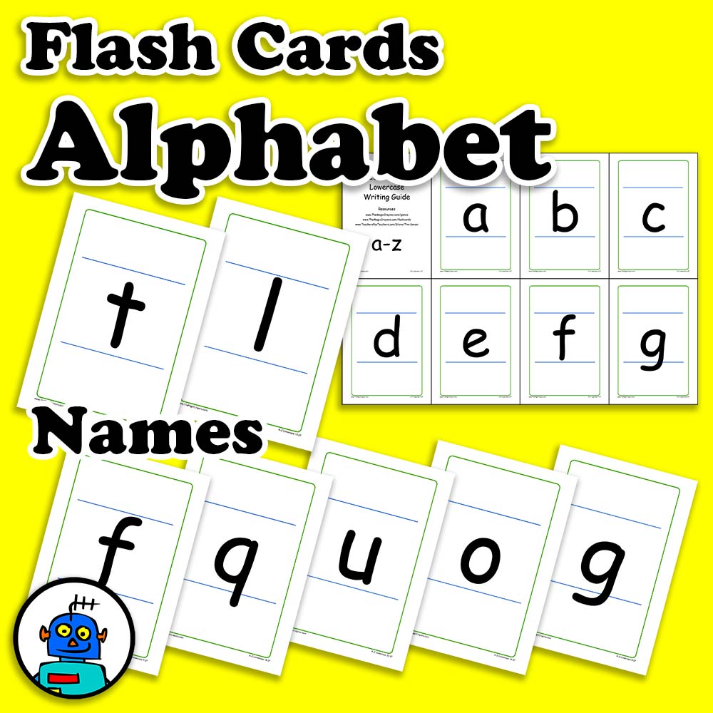 English Alphabet Phonics Flash Cards | 16 Sets | Digital Download