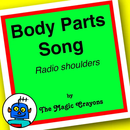 Radio Shoulders. English Song about Parts of the Body