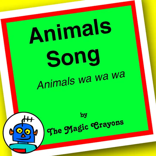 Animals Wa Wa Wa. English Song About Animals