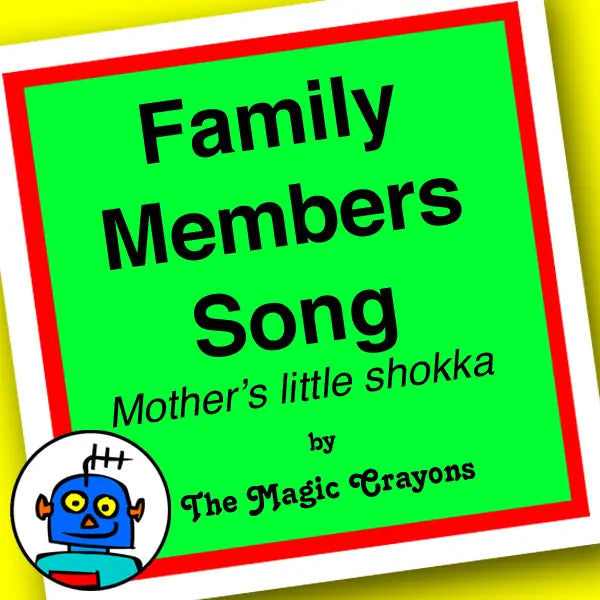Mothers Little Shokka. English Song about Family Members