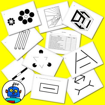 Optical Illusions Science Activity | Digital Download