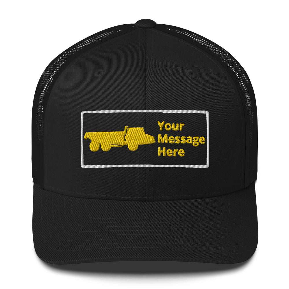 Articulated Hauler Truckers Hat, Adult, Personalized C026