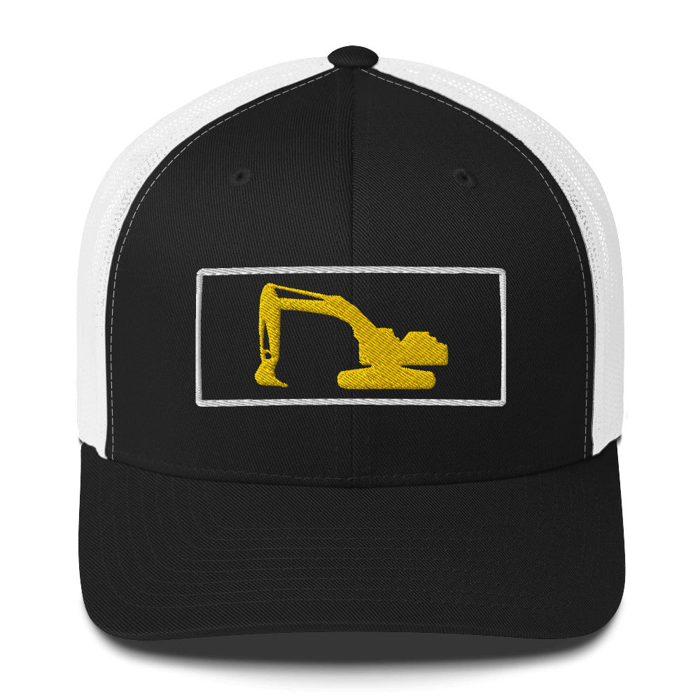 Excavator Truckers Cap, Adult C003