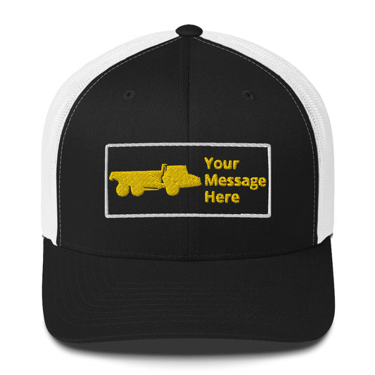 Articulated Hauler Truckers Hat, Adult, Personalized C026