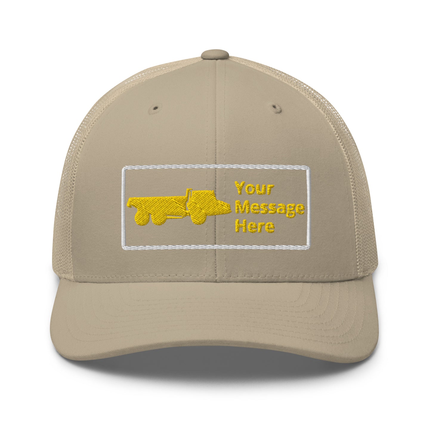 Articulated Hauler Truckers Hat, Adult, Personalized C026