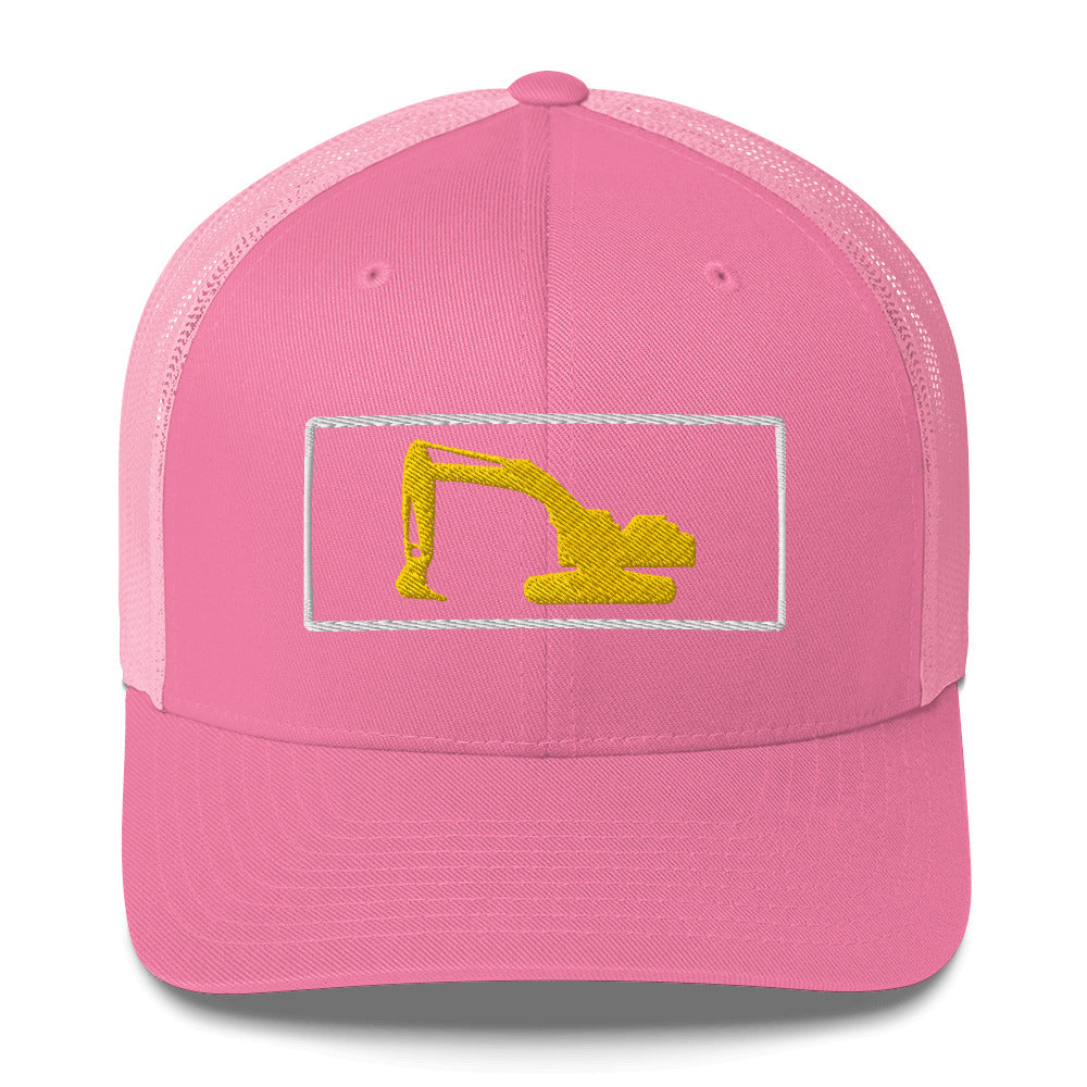 Excavator Truckers Cap, Adult C003