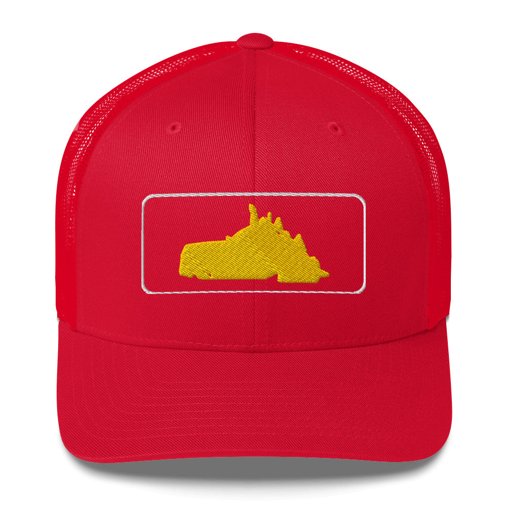 Asphalt Paver Trucker Cap C007