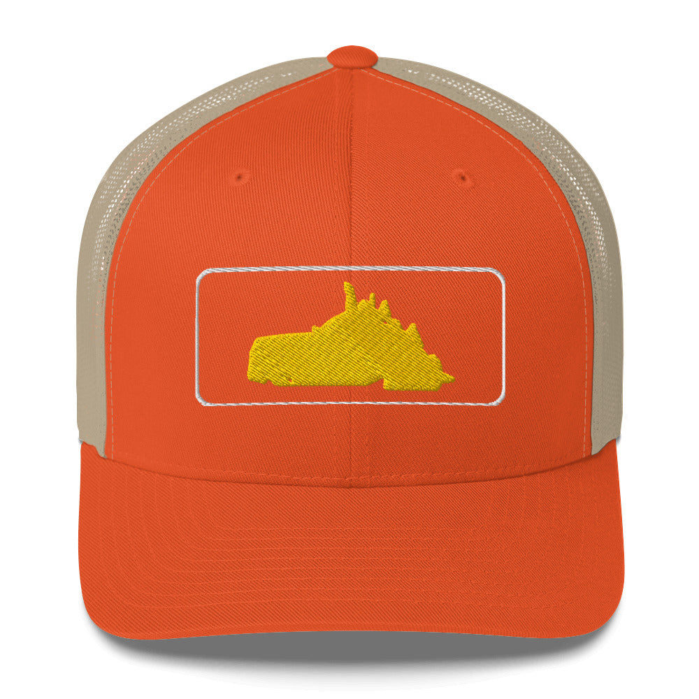 Asphalt Paver Trucker Cap C007