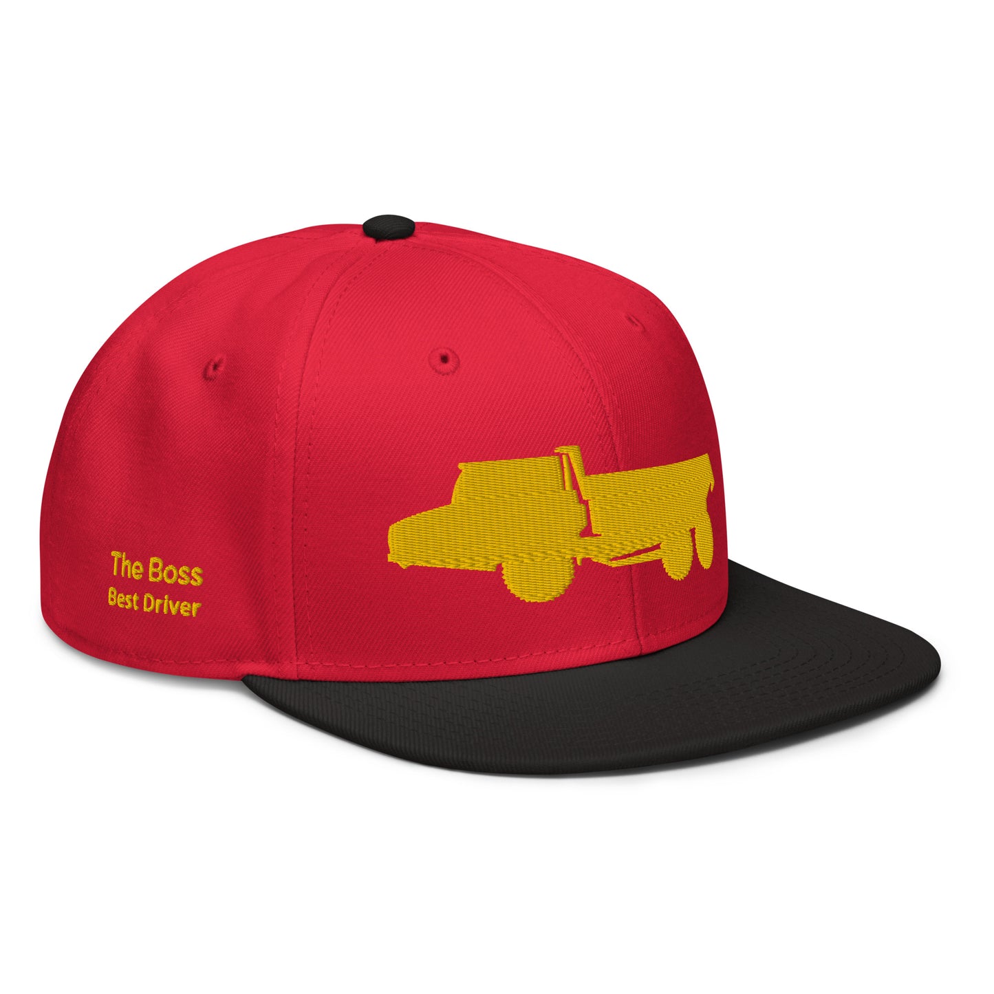 Hauler Truck Snapback Cap, Adult, Personalized C023