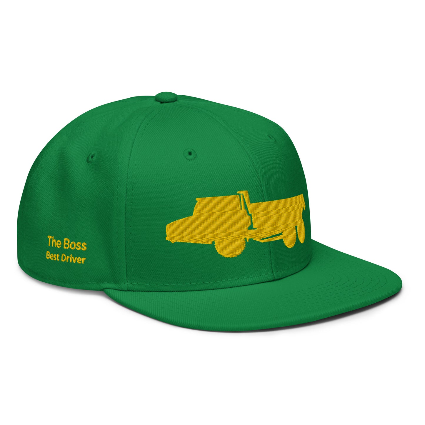 Hauler Truck Snapback Cap, Adult, Personalized C023