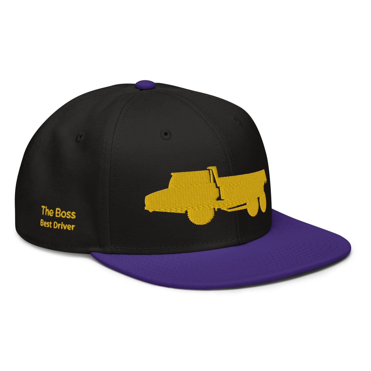 Hauler Truck Snapback Cap, Adult, Personalized C023