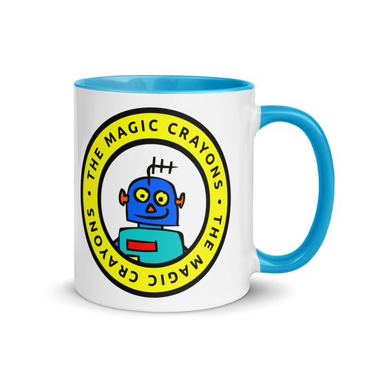 マジッククレヨン 公式ロボットマグ セラミックカップ 6色